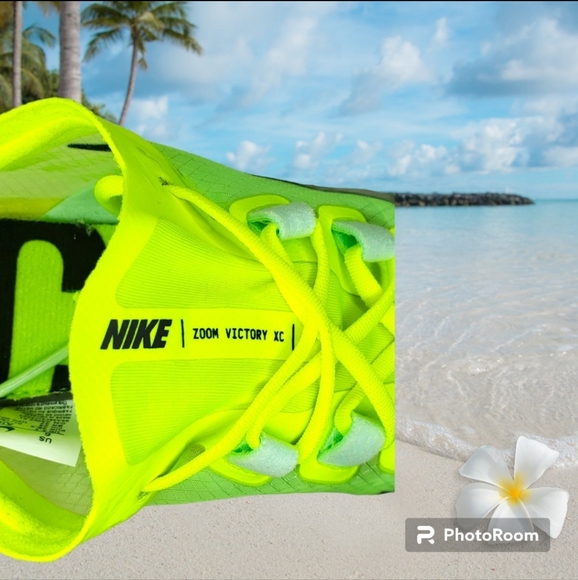 NEW Nike Zoom Victory XC Vaporweave Waffle 5 Volt Mint Foam Running Shoes Size 6 - Picture 6 of 12